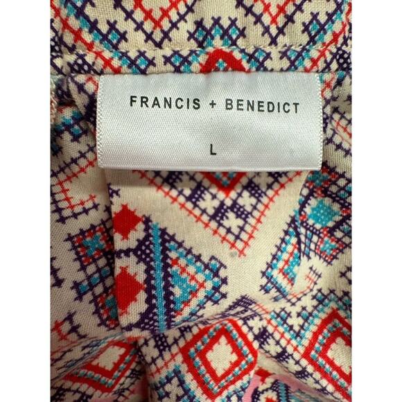 Francis + Benedict Floral Midi Length Circle Skirt, Rare, Made In Africa - Picture 3 of 4